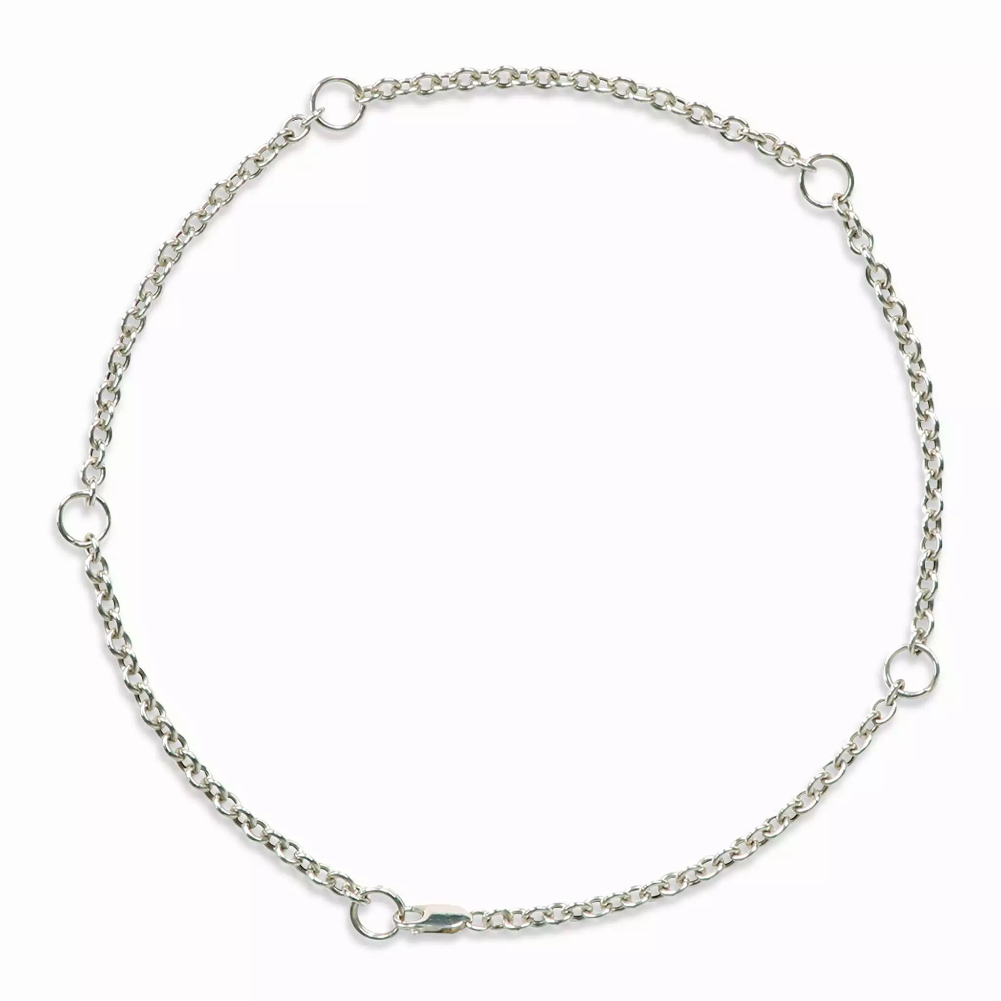 Split Necklace Silver