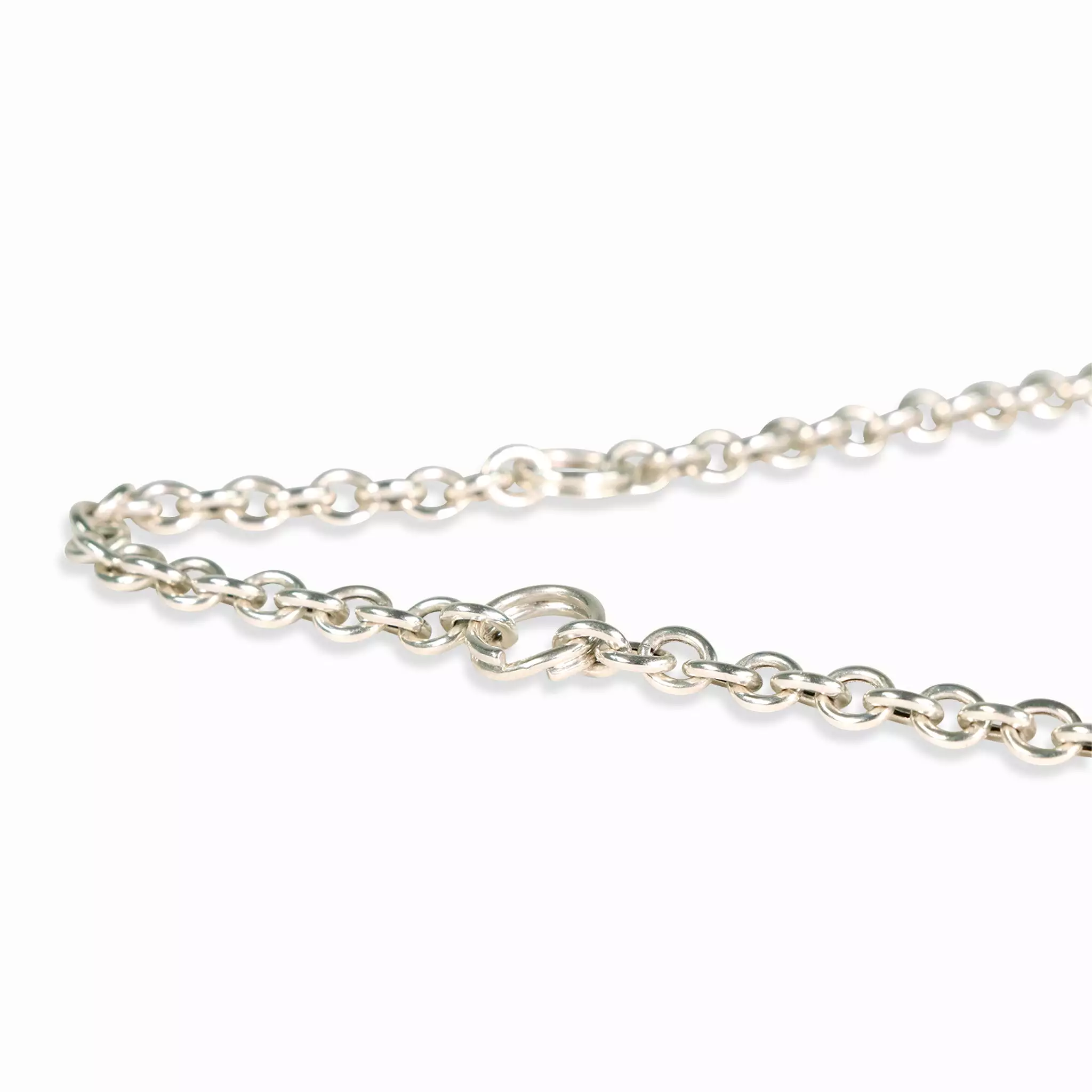 Split Necklace Silver