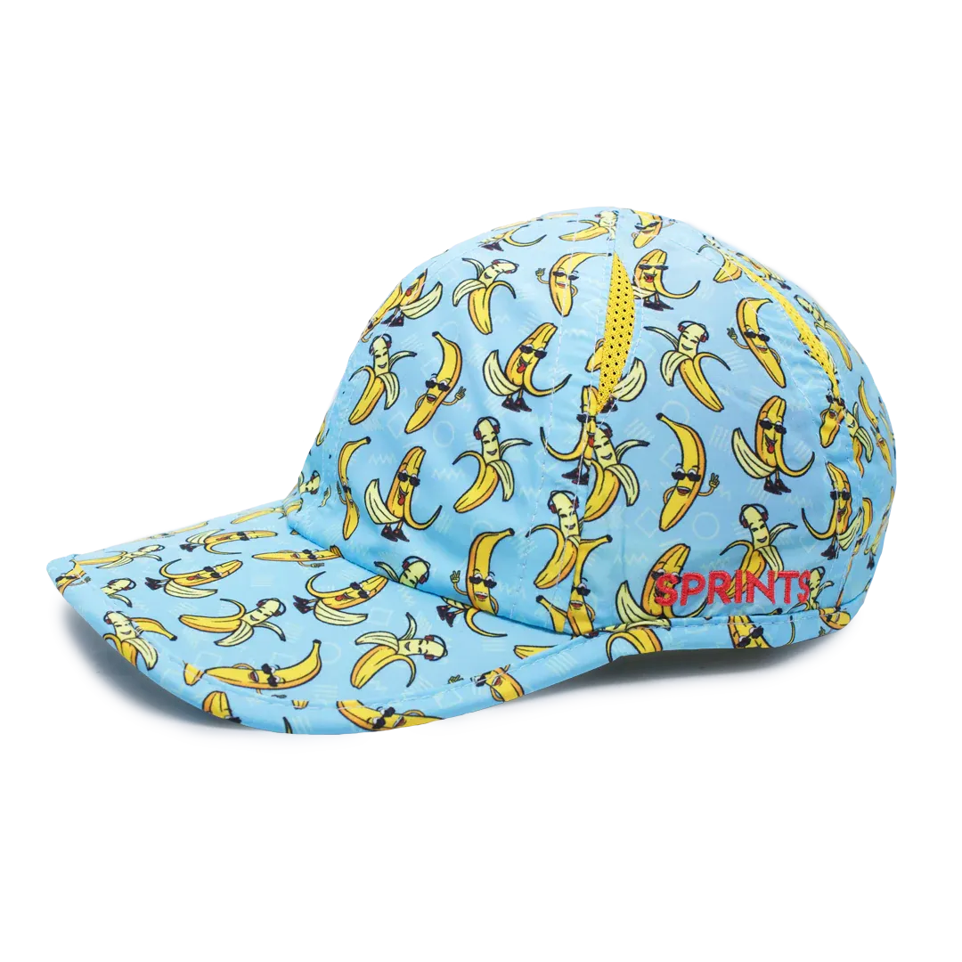 Sprints Unisex Running Hats - Bananas