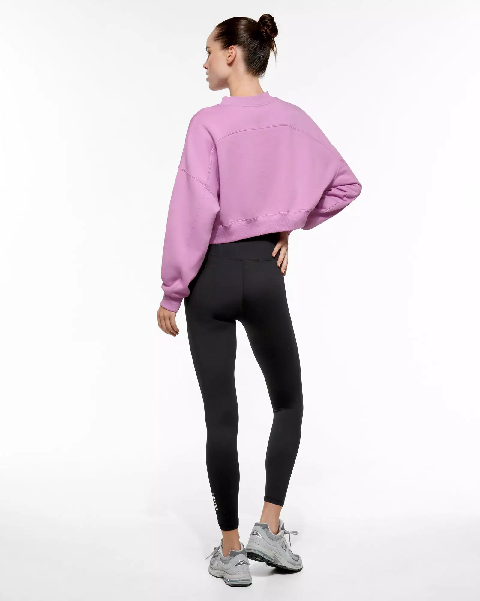 SUMMIT CROPPED SWEATER MUSK