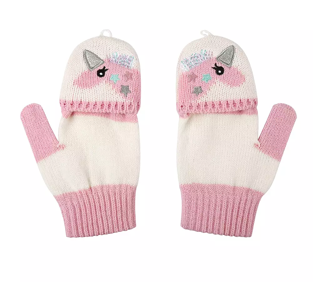 TARRAMARRA Kids Knit Unicorn Beanie & Gloves Set