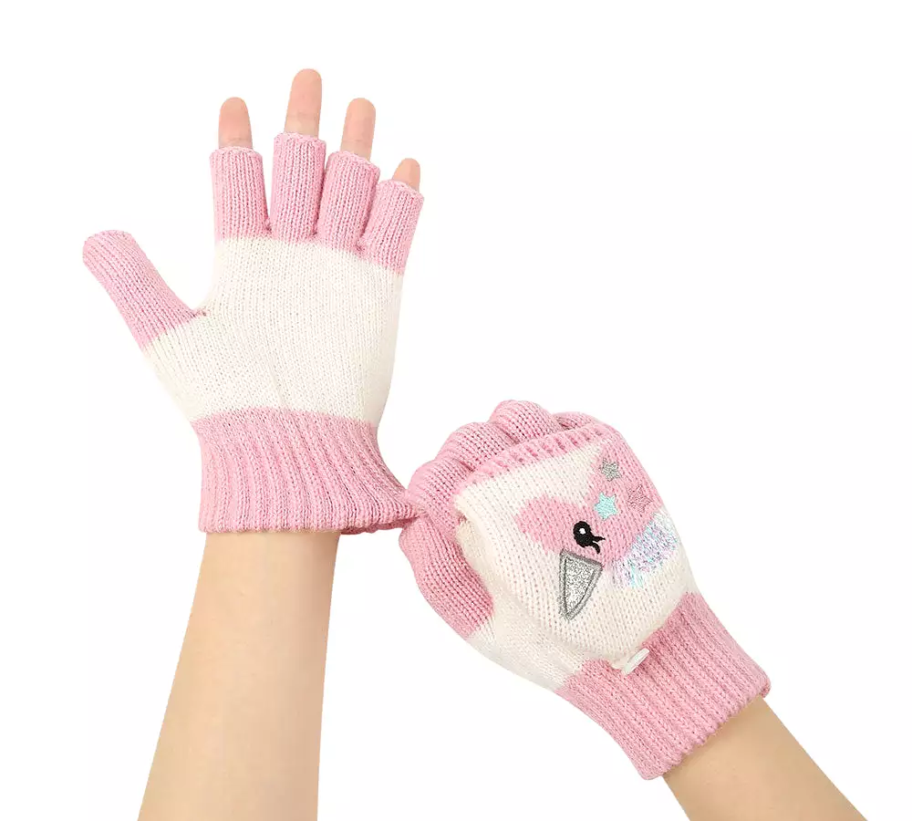 TARRAMARRA Kids Knit Unicorn Beanie & Gloves Set