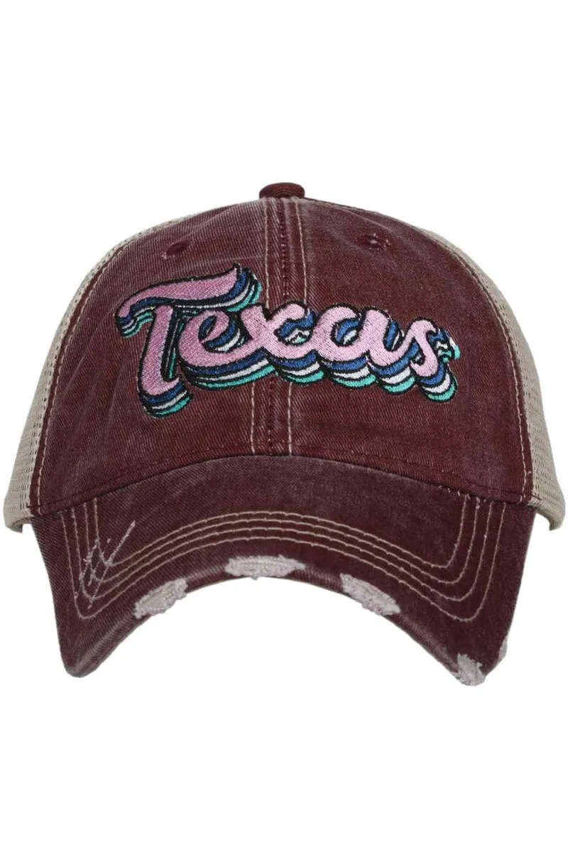 Texas Layered Trucker Hats