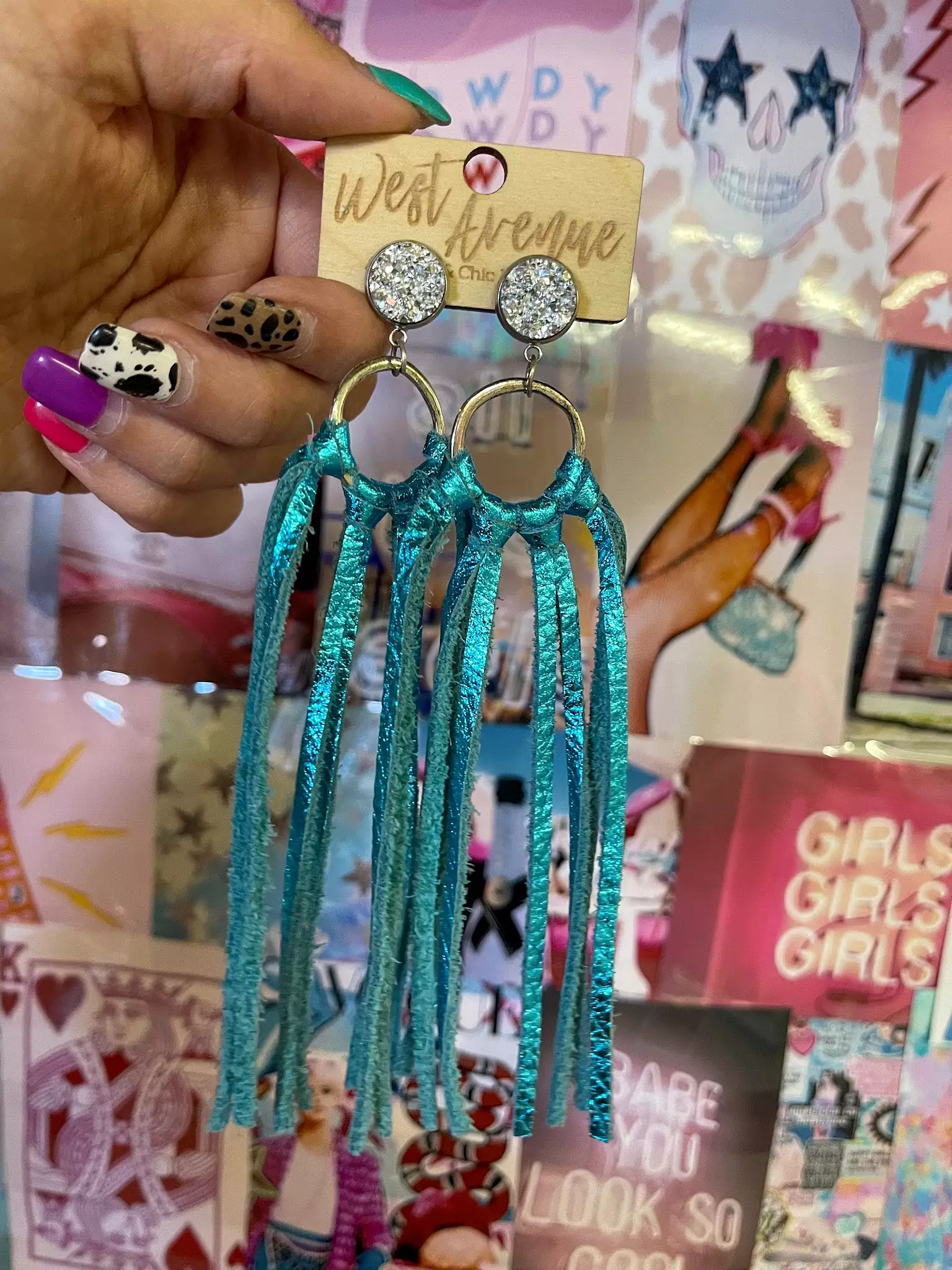 The Odessa Fringe Earrings