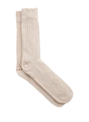 THE SOCIAL SUNDAY  Long wool socks - Brown