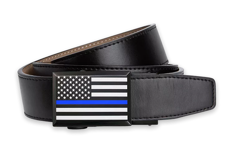 Thin Blue Line, 1 3/8 Strap, Golf Belt