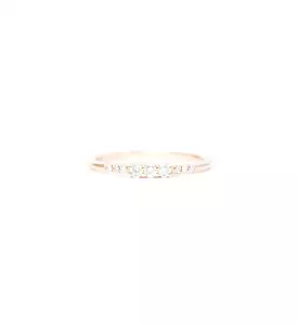 Three Diamond Equilibrium Ring