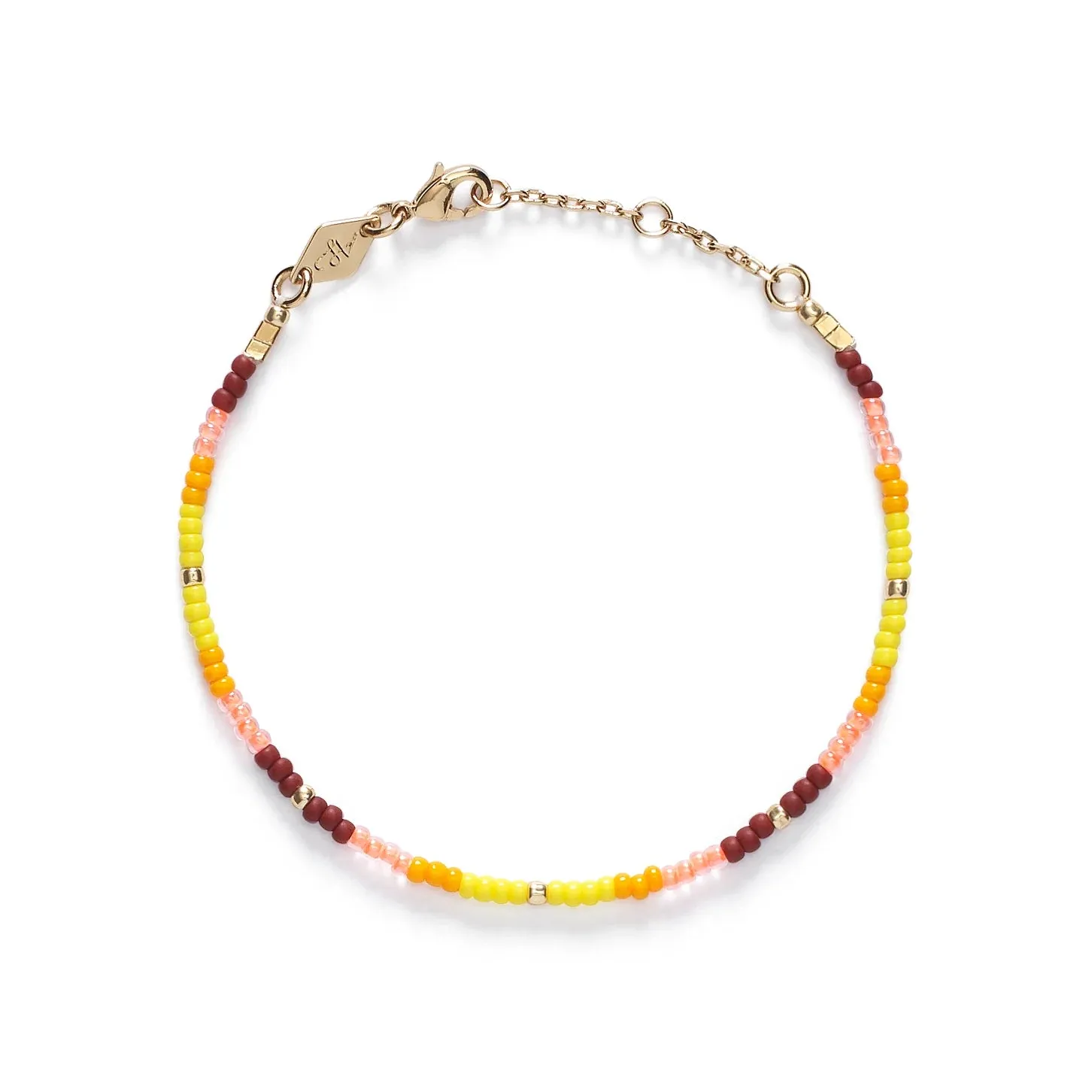 Tie Dye Bracelet, Sunshine