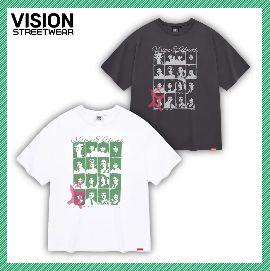 Vision Street Wear  |Unisex Street Style Logo T-Shirts