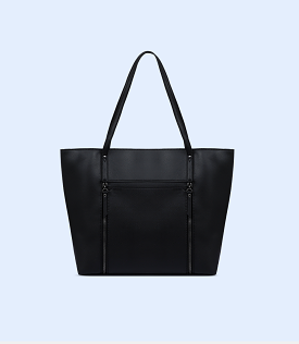 WB2424-BLACK-Women Shoulder Bag