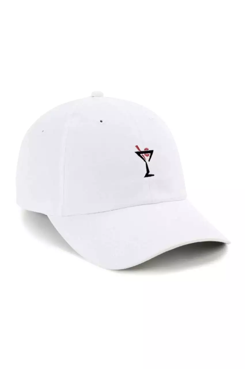 White Small Fit Performance Hat