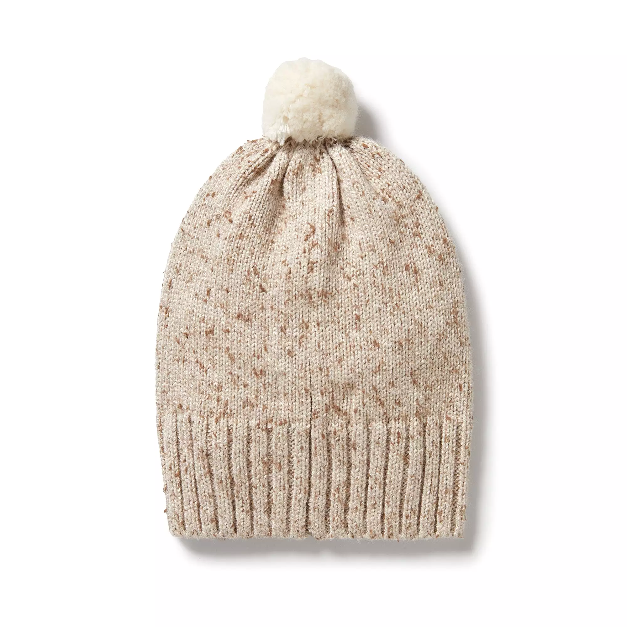 Wilson & Frenchy Knitted Hat - Almond Fleck