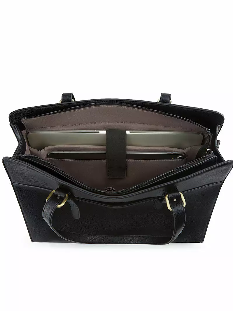 Women’s 15.6 Inch Versatile Vegan leather Laptop Briefcase