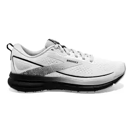 Women's Brooks Trace 3, White/Oyster/Black, 6.5 D Wide