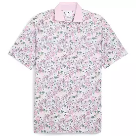 x AP Floral Polo White/Pink - SS24