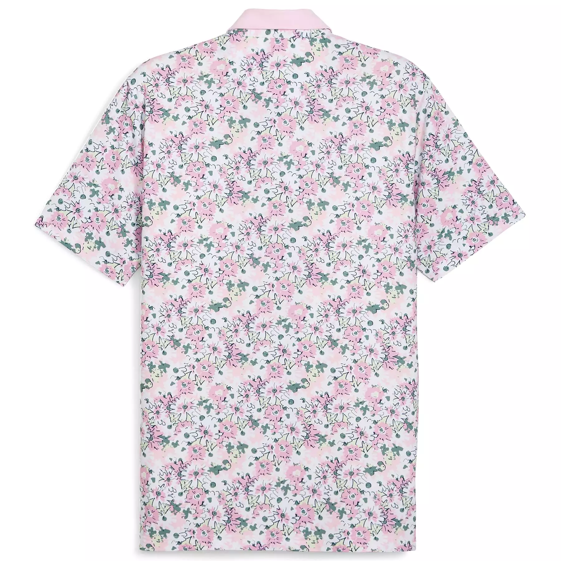 x AP Floral Polo White/Pink - SS24